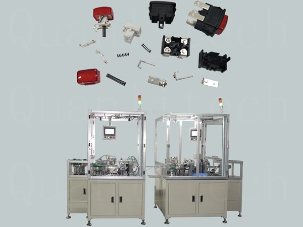 插座按鈕式電源開關自動化裝配組裝機