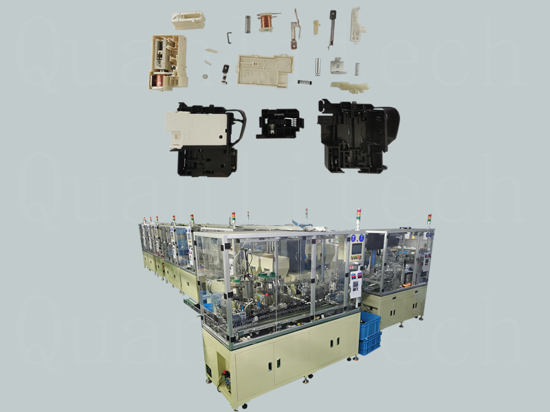 洗衣機電子門鎖開關智能裝配生產(chǎn)線